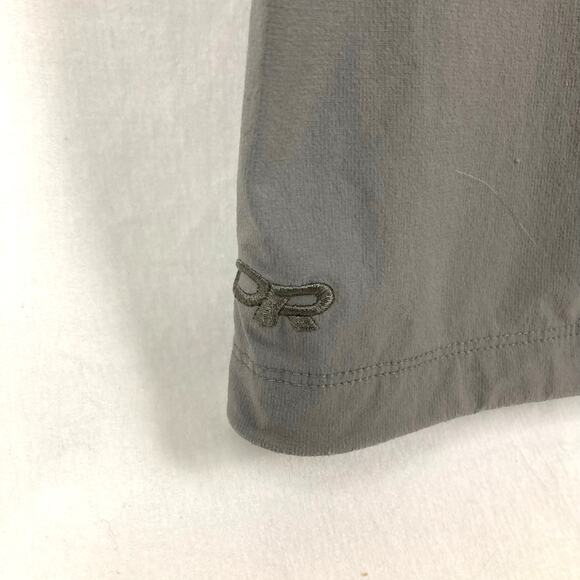 Outdoor Research Ferrosi Stretch Pants Women 10 Gray Hem Drawcords Hike Climbing - Picture 3 of 13